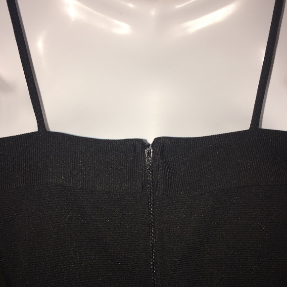 LBD cocktail dress Charlotte Russe Black S &M prom - Picture 8 of 8